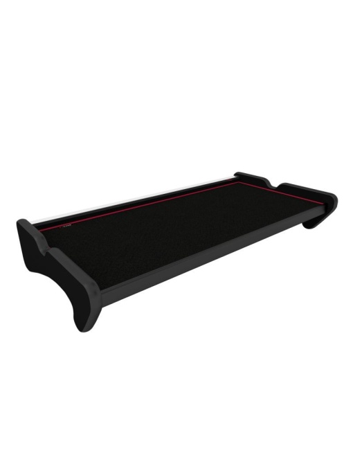 Masa bord, F-CORE, partea dreapta/ pasager, pentru RENAULT MAGNUM, 1996+, Negru/ Rosu