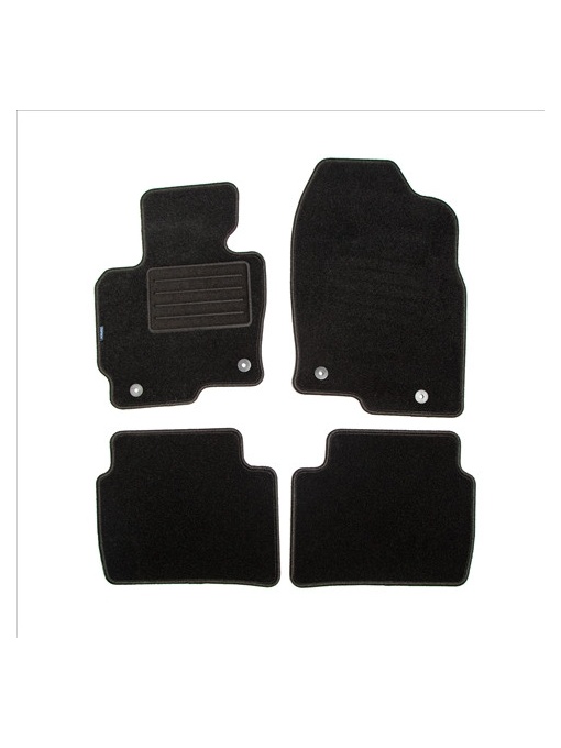 Set covorase auto tip mocheta PETEX 11234002PX, model REX, culoare grafit, pentru Mazda CX-5, 2012-04.2017