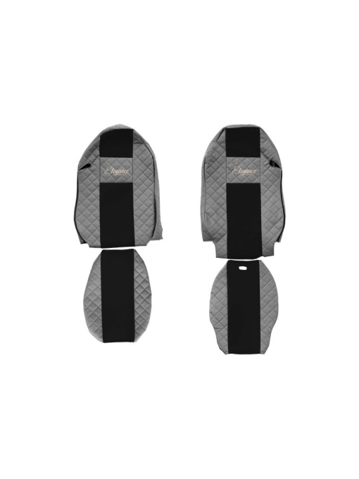 Set huse scaune compatibil cu Mercedes Actros MP 3 (01.2007-12.2010), Gri