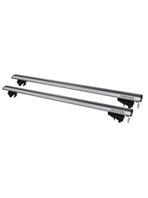 Bare transversale Menabo Lince Silver pentru Seat Leon IV (MK4) Sportourer (fara trapa) 2020+, cu bare longitudinale integrate