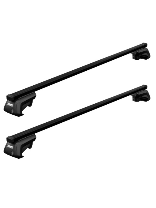 Bare transversale Thule SmartRack XT otel compatibile cu Hyundai JM 2004-2009 cu bare longitudinale inaltate