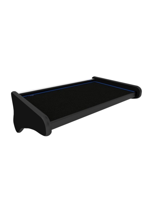 Masa bord, F-CORE, pentru MAN F 2000, 1994+, Negru/ Albastru