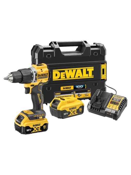Masina de gaurit/infiletat cu 2 acumulatori 5Ah DeWalt
