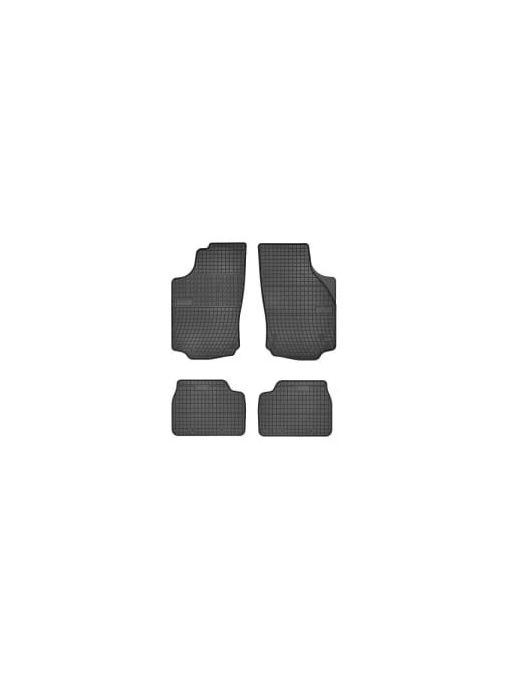 Set 4 covorase auto MAMMOOTH, Cauciuc, pentru OPEL CORSA C 2000-2009 HATCHBACK, Negru