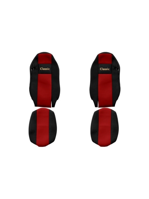 Set huse scaun textil camion compatibile cu MAN TGX (01.2007-12.2017) si MAN TGX 01.2018+