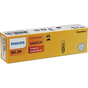 12061Cp Bec 12V2,3W Tip W2,3W (Se Factureaza Cate 10) Philips