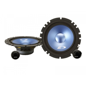 Alpine sxe-17cs difuzoare componente de 16.5cm, 45w rms