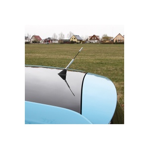Antena Auto Exterior Cromata 16.5Cm Cu 3 Adaptoare (4-5-6Mm)