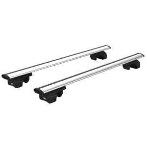 Bare transversale din aluminiu Cruz Airo pentru Mazda 6 (GG) Wagon 2002-2008 cu bare longitudinale - Img 1