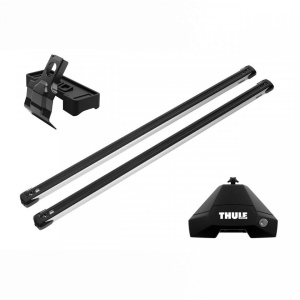 Bare transversale Thule Evo Clamp Slidebar dedicate pentru Nissan Cube, 5 usi, model 2008-2013 cu plafon normal