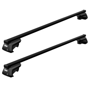 Bare transversale Thule SmartRack XT otel compatibile cu Citroen C4 Picasso (Mk1) 2006-2013 cu bare longitudinale inaltate