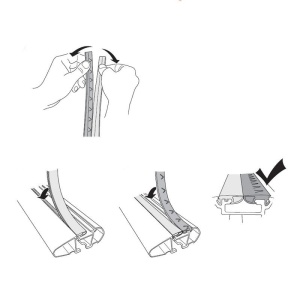 Bare transversale Thule WingBar Edge Clamp Black dedicate pentru Opel Combo (D), model 2014-2018 cu puncte fixe - Img 9