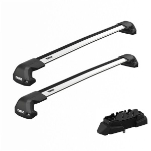 Bare transversale Thule WingBar Edge Silver dedicate pentru Mazda Cx-5 (KE), 5 usi, model 2015-2017 cu puncte fixe