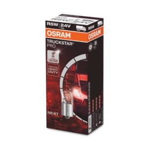 Bec Camion 24V R5W Truckstar Pro +100% Set 10 Buc Osram
