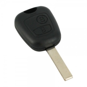 Citroen - Carcasa cheie 2 butoane cu lama hu8 (fara logo)