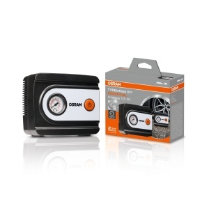 Compresor auto OSRAM TYREinflate 611 ESSENTIAL – Pompa portabilă pentru anvelope cu manometru
