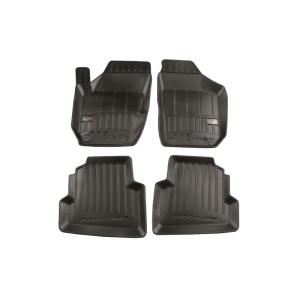 Covorase auto tip tavita 3D SKODA FABIA II, fabricatie 2007-2014