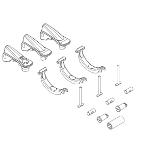 CSNBB 52862 KIT REPARATIE SUPORT BICICLETE FREERIDE