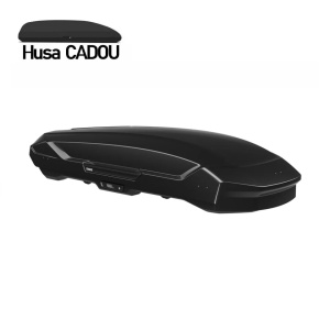 Cutie portbagaj Thule Motion 3 L, deschidere dubla, negru lucios 450 l, 194x89x43cm