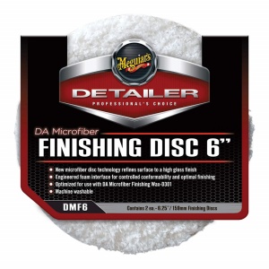 DMF6MG SET 2 BUC PAD POLISHARE CU MICROFIBRE DE 6, 127 MM,MICROFIBER FINISHING PAD 5 - MEGUIARS