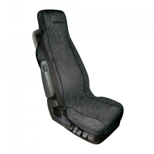 Husa scaun camion bumbac, gri, Lampa