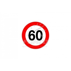 Indicator reflectorizant limită viteză CL I 60 KM/H