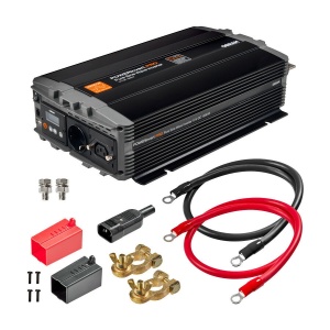 Invertor cu undă sinusoidală pură Osram 12V 1000W POWERinvert PRO OEINVPAR10 RCD