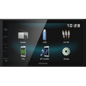 Kenwood Dmx-120Bt Media Player 2Din De 6.8Â²Â² Cu Usb/Bluetooth