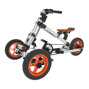 Kit constructie bicicleta, tricicleta, trotineta 60 in 1 pentru copii intre 1 si 14 ani Docyke - Img 1