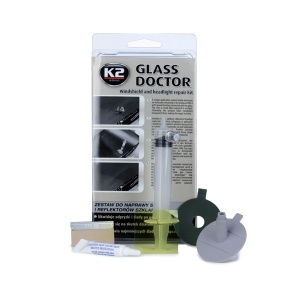 Kit pentru reparatii parbrize si geamuri K2 Glass Doctor B350, pe baza de rasini
