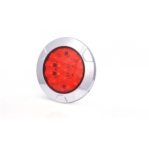 Lampă ceață, WAŚ, rotundă spate 12-24V W141