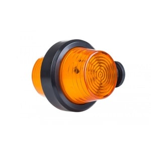 Lampă direcție, Horpol 12/24V cu braț scurt, portocalie