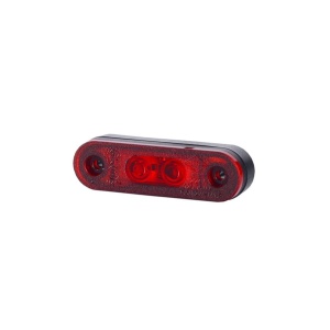 Lampă poziție, Horpol, LED ovală cu lumină roșie