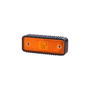Lampă stop portocalie, Horpol, cu suport din cauciuc, 12-24V