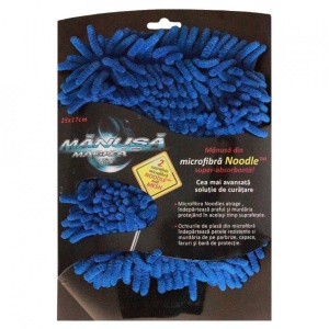 Manusi microfibra Noodle TM Carmax, super absorbanta, 2in1, 25X17cm