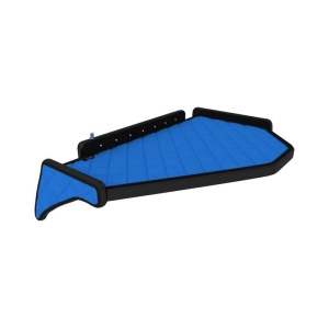 Masa bord, F-CORE, cu led, pentru VOLVO FH, FH 16, FH 16 II, FH II, FM, 2009+, Albastru - Img 1