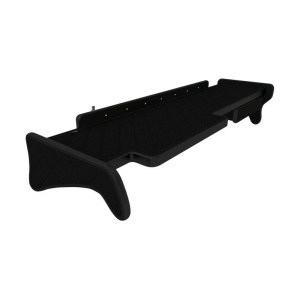 Masa bord, F-CORE, cu led si sertar, model lung, pentru MAN TGA, cabina XXL, 2000+, Negru