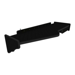 Masa bord, F-CORE, cu led si sertar, model lung, pentru SCANIA L, P, G, R, S, P, G, R, T, 2010+, Negru