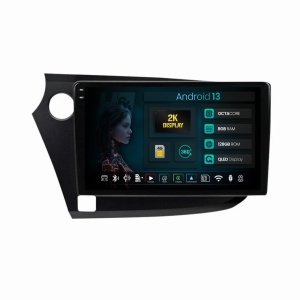 Navigatie 2K HUB64 Honda Insight (2009-2014), 8GB RAM, Android 13, Octacore, Slot Sim 4G, DSP, GPS, Wi-FI, Carplay, Android Auto, USB, Bluetooth, Waze, Touchscreen, 9.5 Inch
