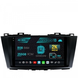 Navigatie Mazda 5 (2010-2015), Android 13, X-Octacore , 8GB RAM , 256GB ROM, 9.5 Inch - AD-BGX9008,AD-BGRKIT323