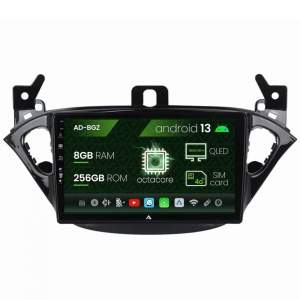Navigatie Opel Corsa E (2013-2019), Android 13, Z-Octacore , 8GB RAM , 256GB ROM, 9 Inch - AD-BGZ9008,AD-BGRKIT384