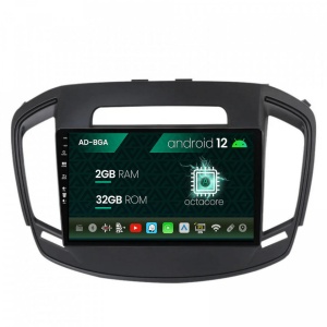 Navigatie Opel Insignia (2014-2016), Android 12, A-Octacore , 2GB RAM , 32GB ROM, 9 Inch - AD-BGA9002,AD-BGRKIT249