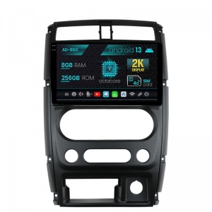 Navigatie Suzuki Jimny (2005,), Android 13, X-Octacore , 8GB RAM , 256GB ROM, 9.5 Inch - AD-BGX9008,AD-BGRKIT315