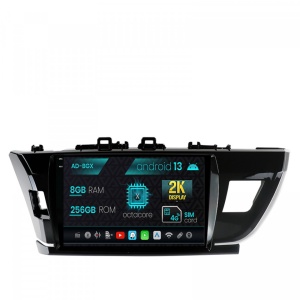 Navigatie Toyota Corolla (2012-2016), Android 13, X-Octacore , 8GB RAM , 256GB ROM, 10.36 Inch - AD-BGX10008,AD-BGRKIT058