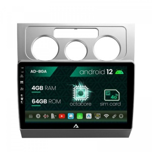 Navigatie Volkswagen Touran (2003-2010), Android 12, A-Octacore , 4GB RAM , 64GB ROM, 10.1 INCH - AD-BGA10004,AD-BGRKIT054