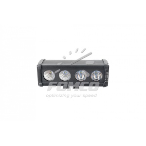 Proiector LED 21cm cu două faze, putere 4 X 10 W