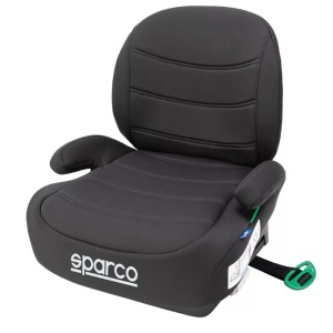 Scaun auto copii modern cu spătar Sparco SK100IB - Negru