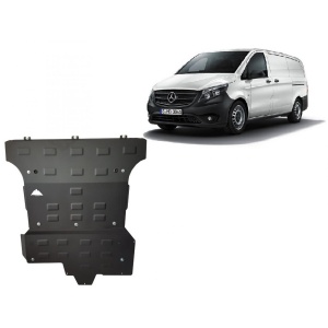 Scut motor metalic pentru Mercedes Viano W447 - 2.2 D, 4x4 ( 2014 - 2020 )