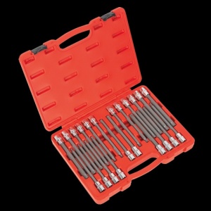 SEAK2197 *FD SET BITI CU TUBULARA 1/2X 200 MM - 22 PCS-SEALEY