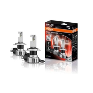 SET 2 BECURI NIGHT BREAKER LED SMART H4 +330% CUTIE OMOLOGARE RAR